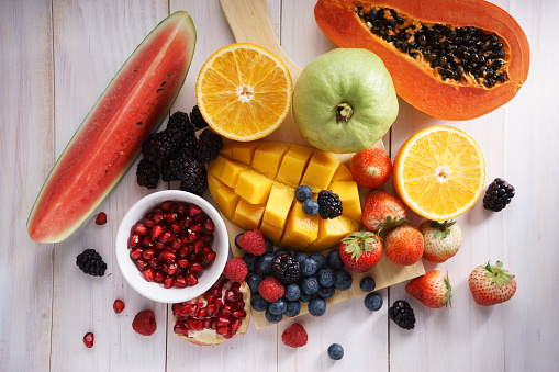 Healthy Fresh Mixed Fruits
