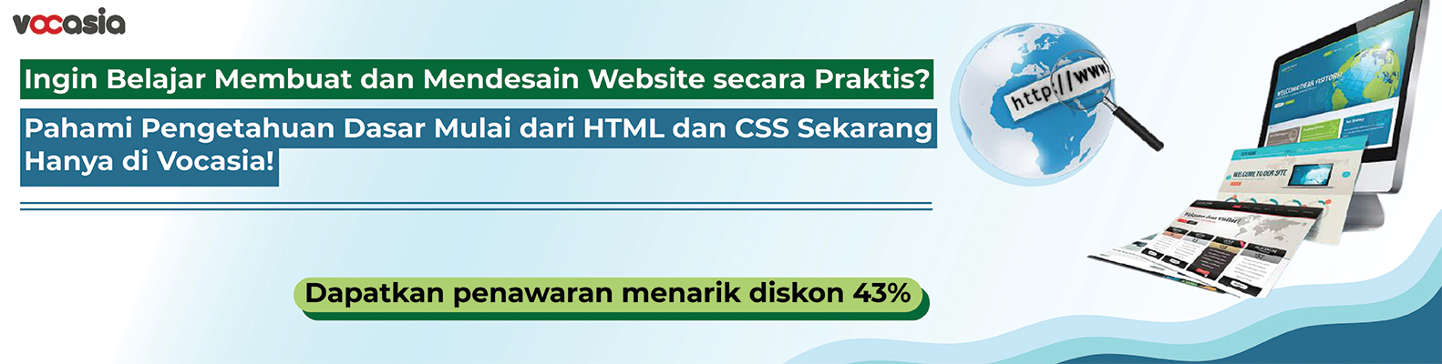 Kursus desain website HTML CSS