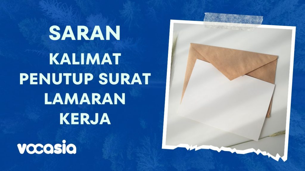 contoh kalimat penutup surat