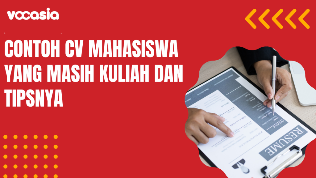 contoh CV mahasiswa